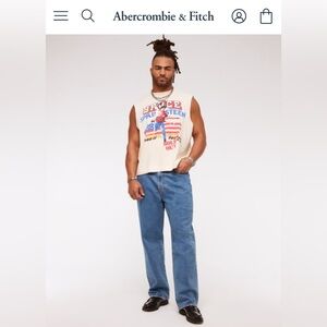 NWT Abercrombie & Fitch Men's Blue Jeans